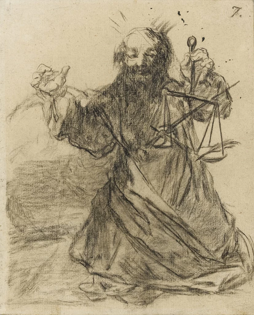 Francisco de Goya y Lucientes - La penna è più potente della spada, Fitzwilliam Museum, University of Cambridge